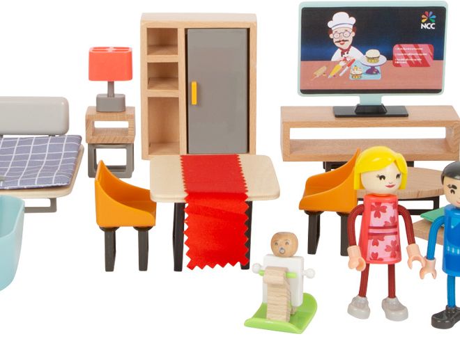 Small Foot Moderní sada nábytku pro panenky