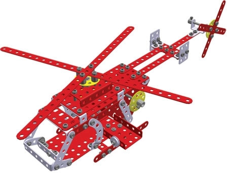Merkur Stavebnice Fire Set, 740 dílů, 20 modelů