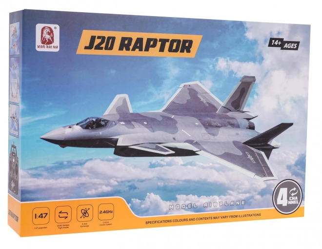 RAPTOR-J20 R/C stíhací letoun