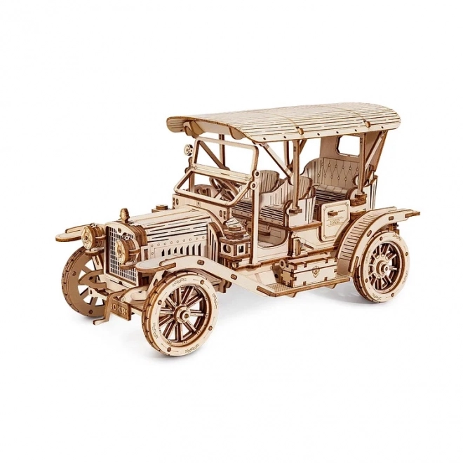 RoboTime dřevěné 3D puzzle historické auto