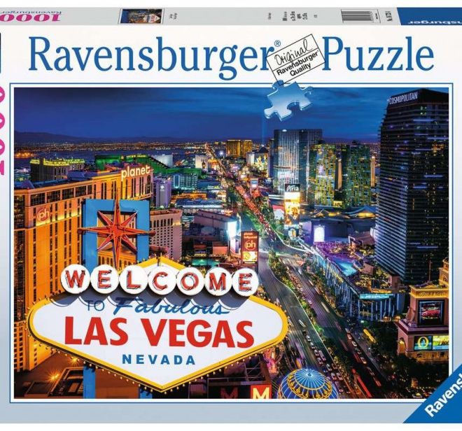 Puzzle 1000 prvků Las Vegas