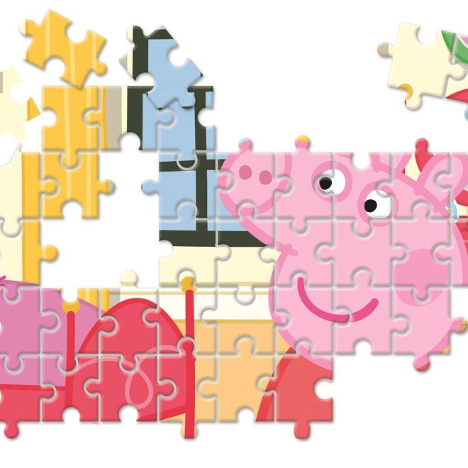 CLEMENTONI Puzzle Prasátko Peppa 10v1