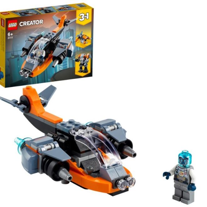 LEGO Creator 3v1 31111 Kyberdron
