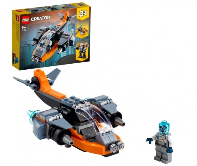 LEGO Creator 3v1 31111 Kyberdron