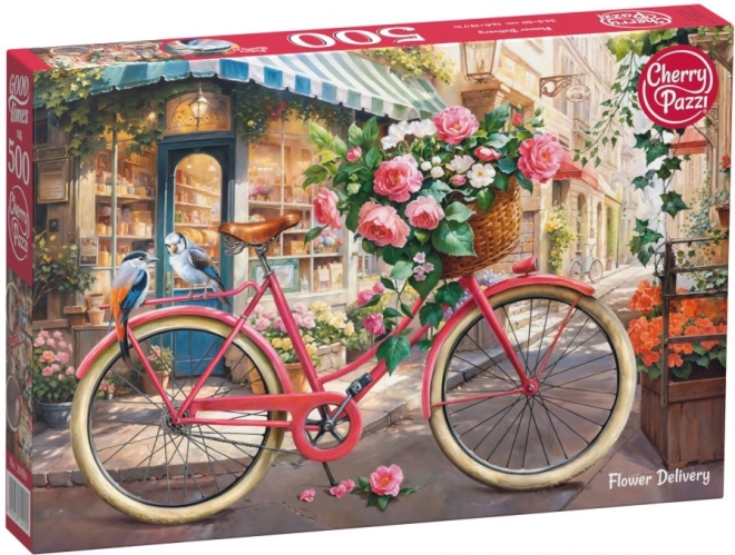 Puzzle Rozvoz květin 500 dílků