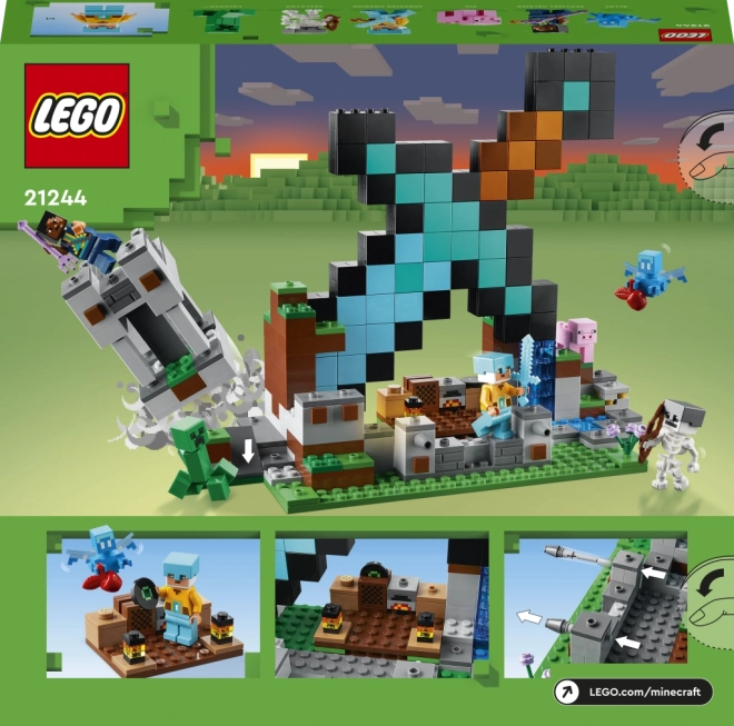LEGO® Minecraft® 21244 Rytířská základna