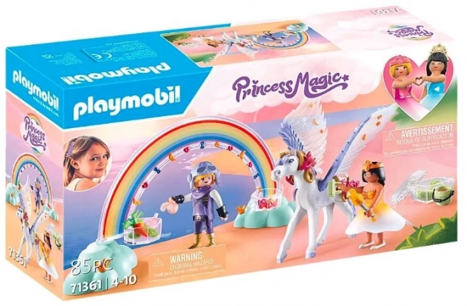 Princess Magic 71361 Nebeský Pegas s duhovou sadou figurek