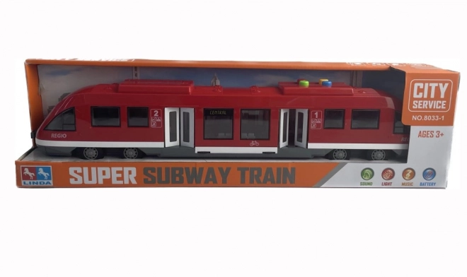 Interaktivní Metro se Světelnými Efekty