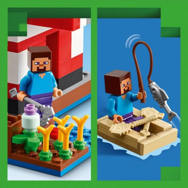 LEGO Minecraft Dům Houbové Krávy
