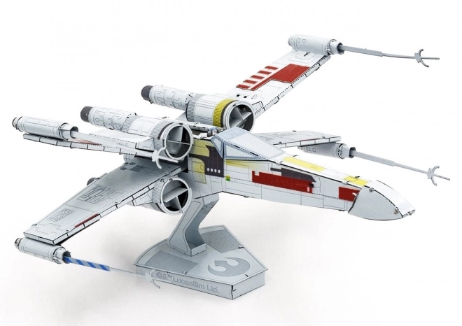 METAL EARTH 3D puzzle Star Wars: X-Wing Starfighter (ICONX)