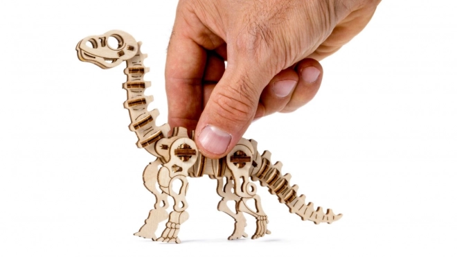 Dřevěné 3D puzzle - Diplodocus Dinosaurus