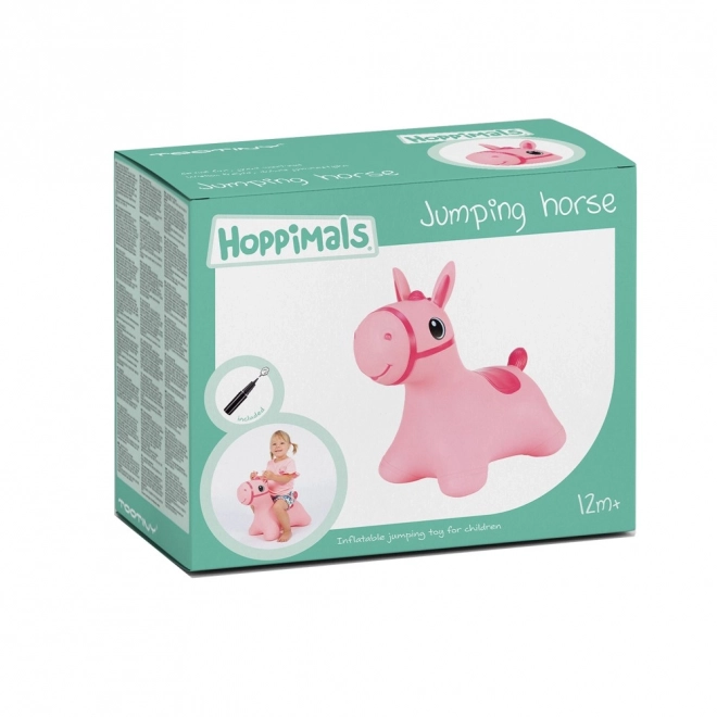 Hoppimals Skákající kůň růžový