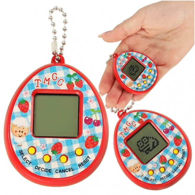 Hračka Tamagotchi elektronická hra vajíčko červená