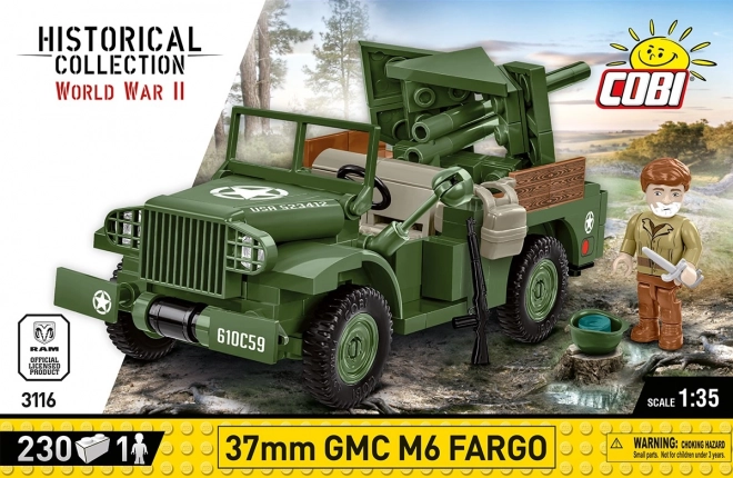 37 mm podložky GMC M6 Fargo