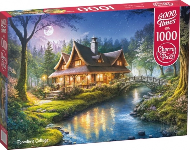 Puzzle Lesníkova Chata 1000 Dílů