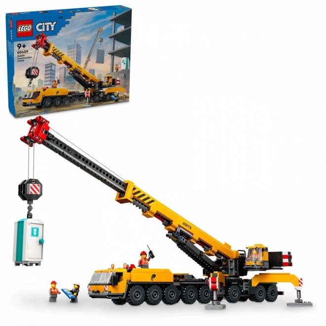 LEGO City 60409 Žlutý pojízdný stavební jeřáb