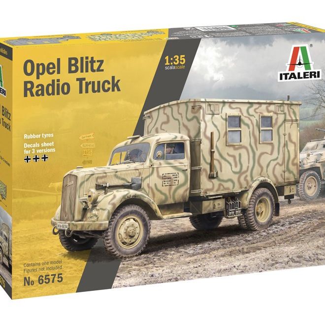 Plastikový model Opel Blitz Radio Truck