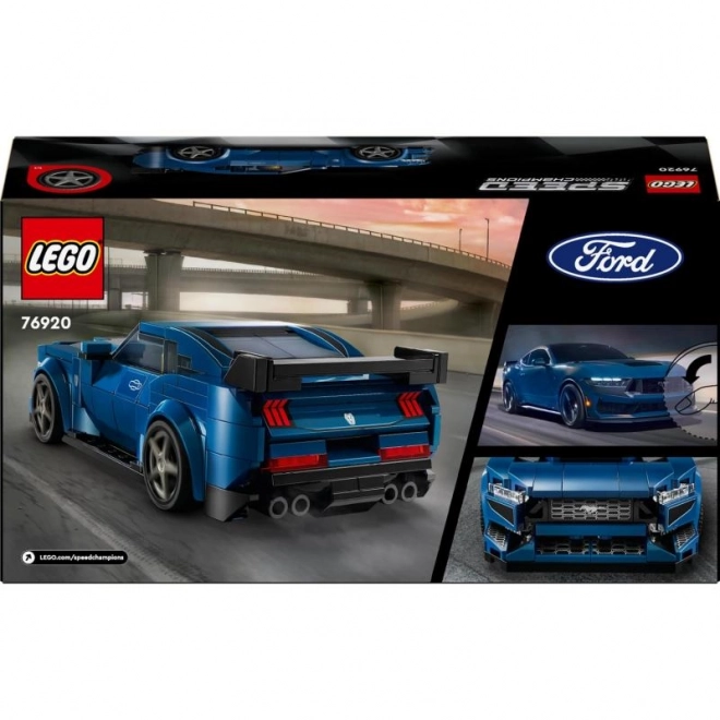 LEGO Speed Champions 76920 Sportovní auto Ford Mustang Dark Horse