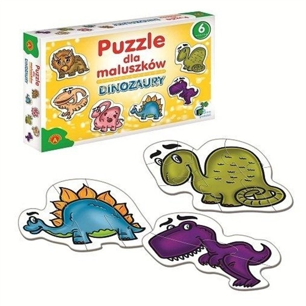 Puzzle pro nejmenší - Dinosauři 27 prvků