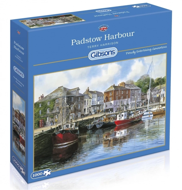 GIBSONS Puzzle Přístav Padstow 1000 dílků