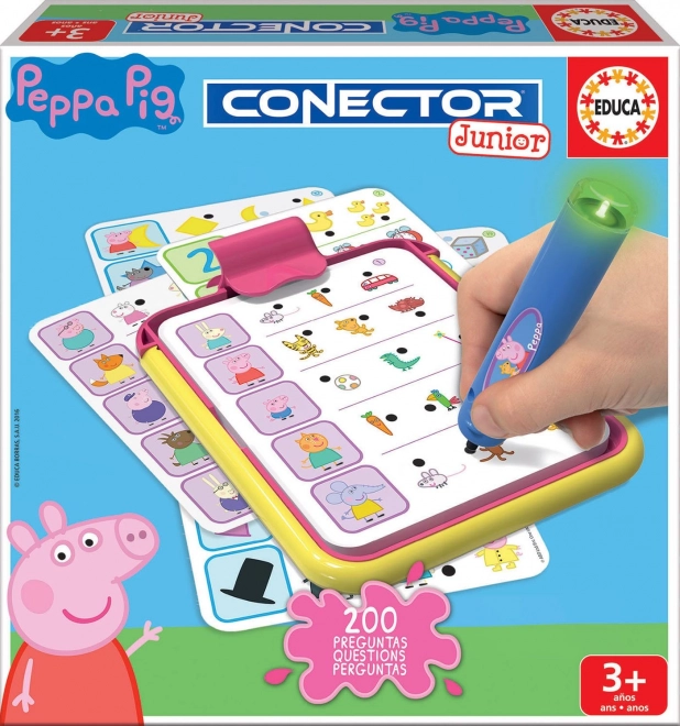 EDUCA Hra Conector junior Prasátko Peppa