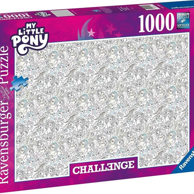 RAVENSBURGER Puzzle Challenge: My Little Pony 1000 dílků