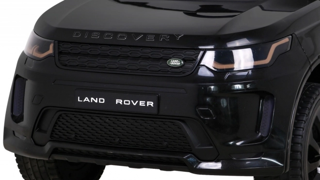 Land Rover Discovery Sport pro děti černý + dálkové ovládání + pomalý start + funkce kolébky + MP3 LED