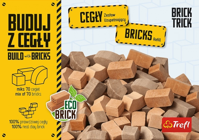 TREFL BRICK TRICK Náhradní balení cihel mix 70ks