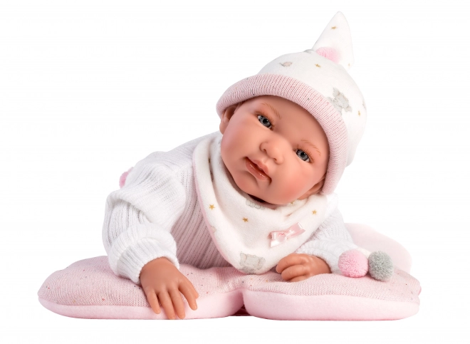 Llorens M844-42 obleček pro panenku miminko NEW BORN velikosti 43-44 cm