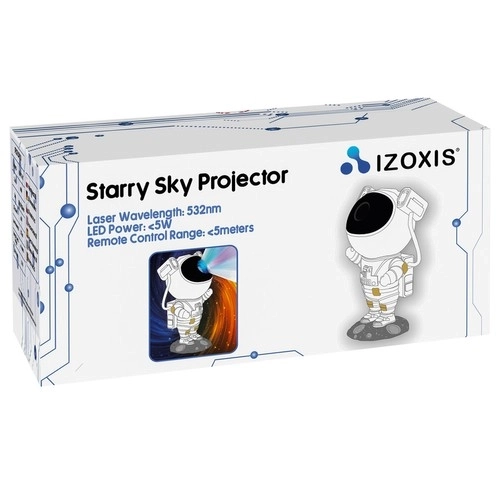 LED hvězdný projektor astronaut - Izoxis 21857