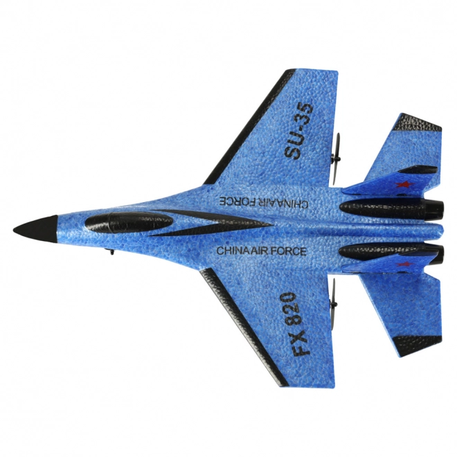 RC stíhačka SU-35 – Modrá
