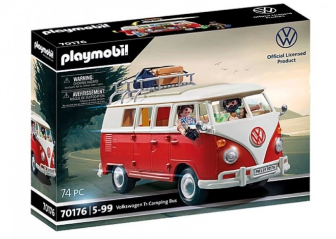 Sada s vozidlem VW 70176 Volkswagen T1 Camping Bus