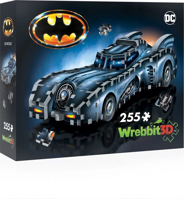 WREBBIT 3D puzzle Barman: Batmobil 255 dílků