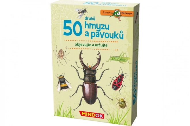 Expedice příroda: 50 druhů hmyzu a pavouků