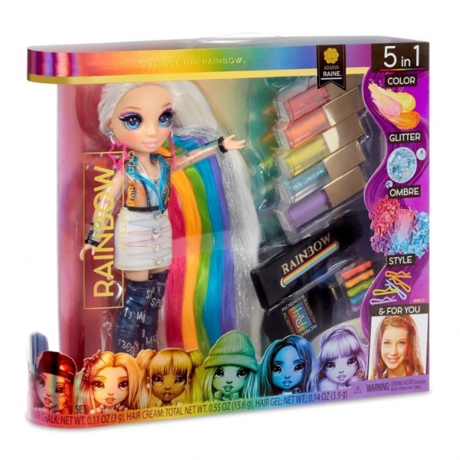 RAINBOW Hair Studio Doll