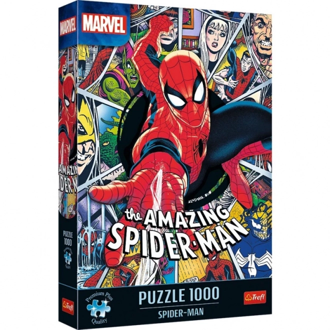 Puzzle 1000 dílků Premium Plus Spider-man