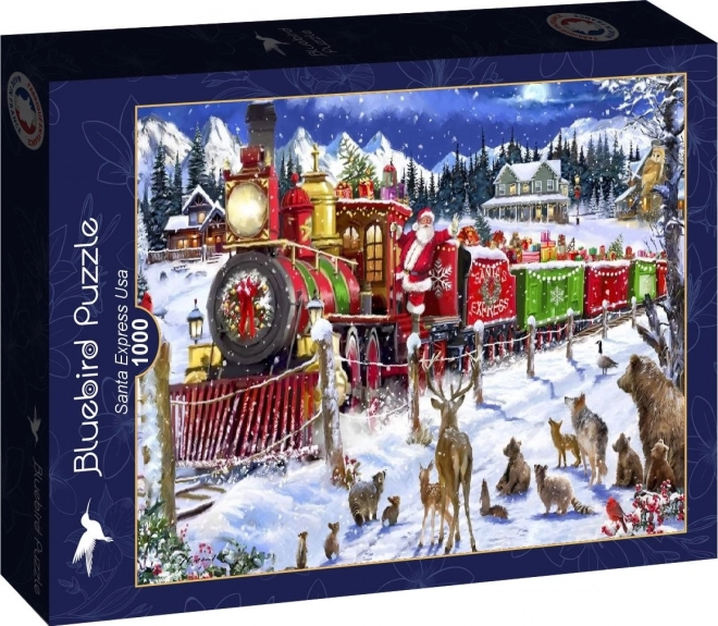 Puzzle Santa Express 1000 dílků