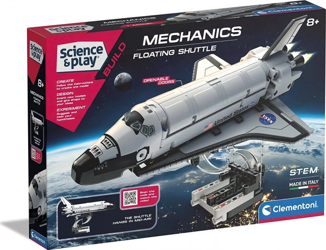 CLEMENTONI Science&Play Mechanická laboratoř NASA Vznášející se raketoplán