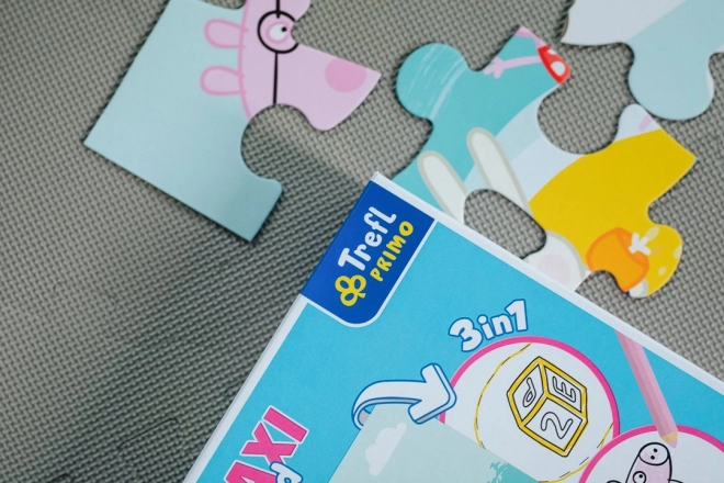 Oboustranné puzzle Peppa Pig SUPER MAXI 24 dílků