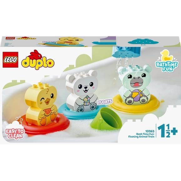 LEGO® DUPLO® 10965 Legrace ve vaně: Plovoucí vláček se zvířátky