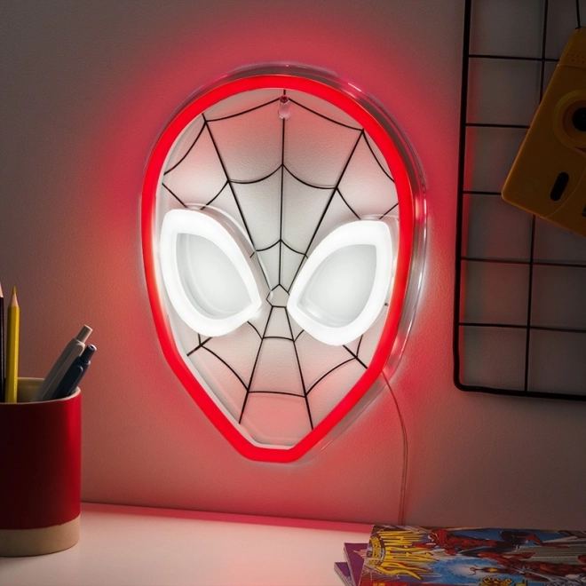 Neonové světlo Spiderman