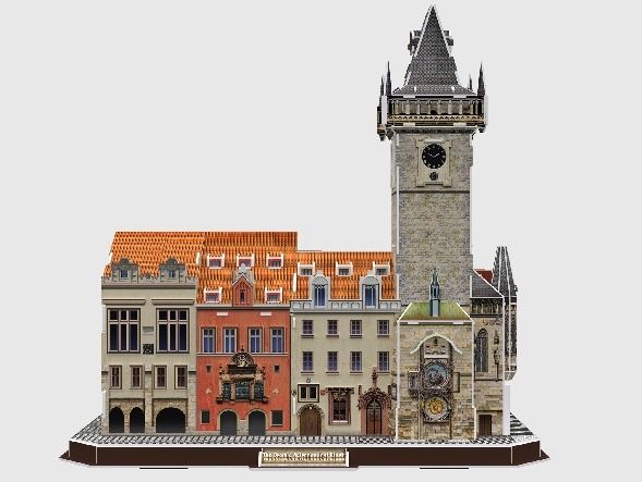 Puzzle 3D 137 dílků Staroměstský orloj