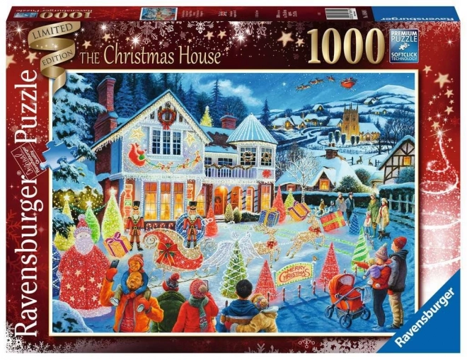 Vánoční puzzle 1000 dílků Ravensburger