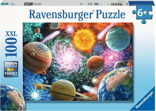 RAVENSBURGER Puzzle Ve vesmíru XXL 100 dílků