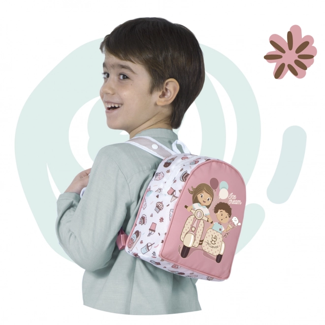 Skládací kočárek s batůžkem pro panenky 3v1 DeCuevas 80548 Sweet 2022 - 70 cm