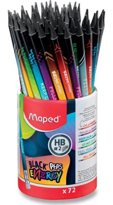 MAPED Grafitová tužka Black'Peps Energy 1ks (mix)