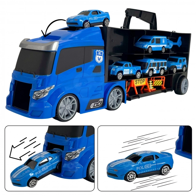 Policejní nákladní vůz 3v1 - Woopie