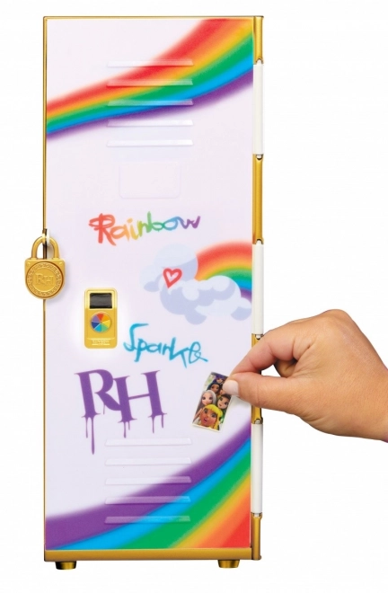 Školní skříňka Rainbow High stylová skříňka
