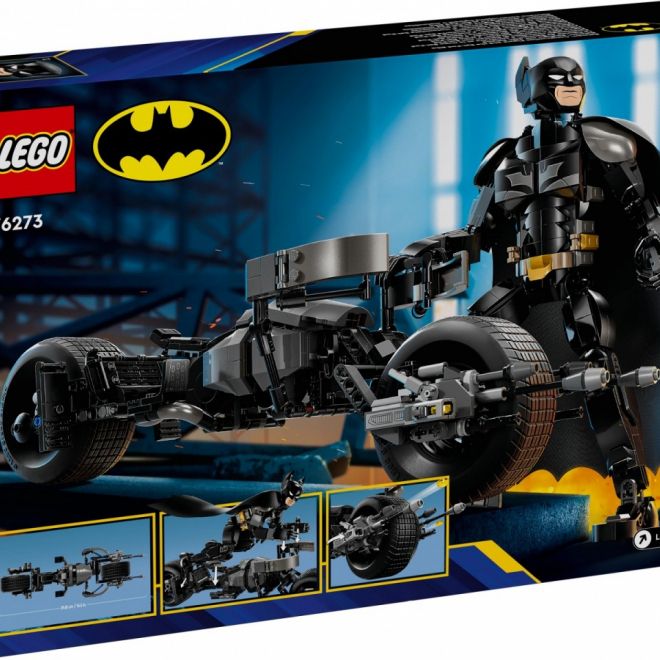 Super Heroes bricks 76273 Batman - sestavitelná figurka a batcycle