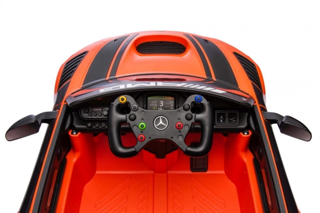 Mercedes AMG GT3 Orange Battery Car